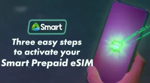 Activate your Smart Prepaid eSIM in 3 easy steps