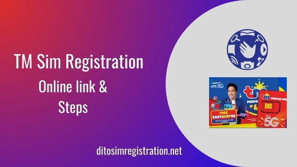 TM SIM Registration Link Online [globe.com.ph]